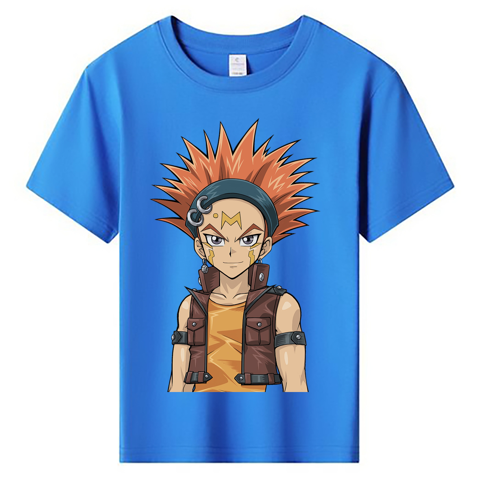 （画像用） 遊☆戯☆王 Yu-Gi-Oh! 綿100％キッズTシャツ（フロントプリント）